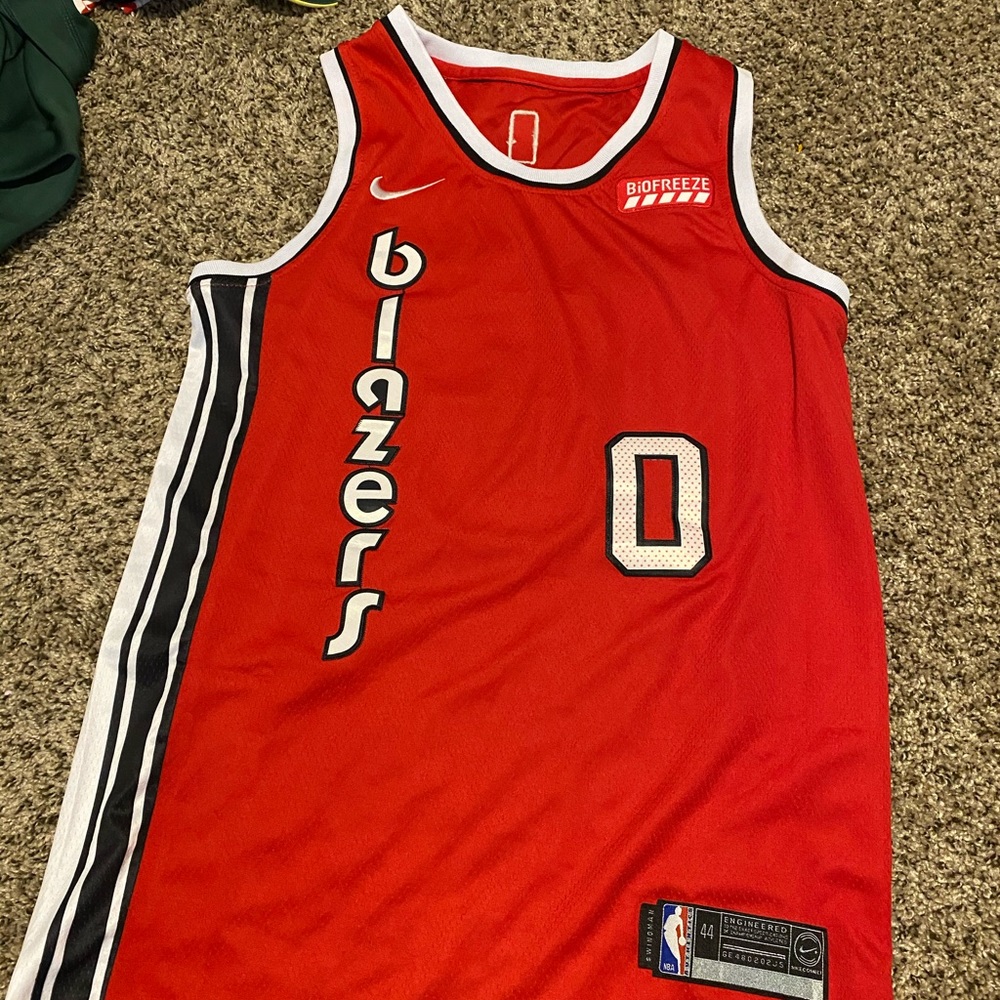 Nike Portland trailblazers Jersey Sz Med